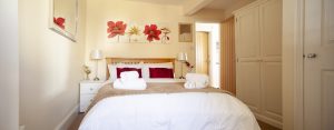 The master bedroom